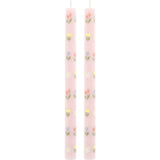 Floral Pattern Table Candles