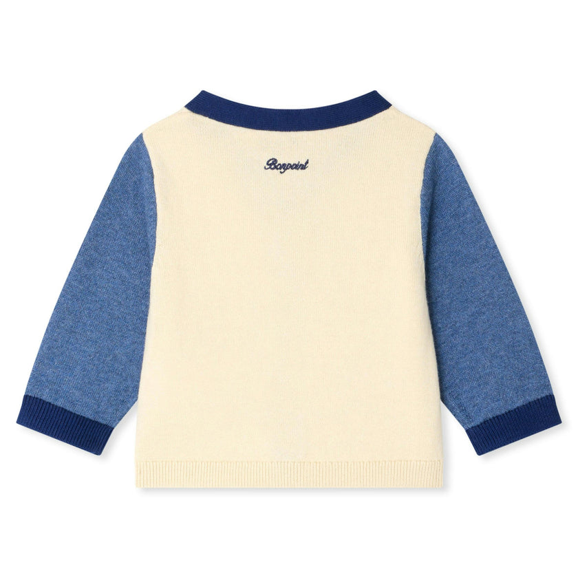 BONPOINT Tahiel Cardigan - Ra Blanc Lait