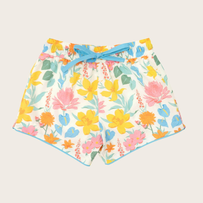 Coney Island Floral Swim Shorts