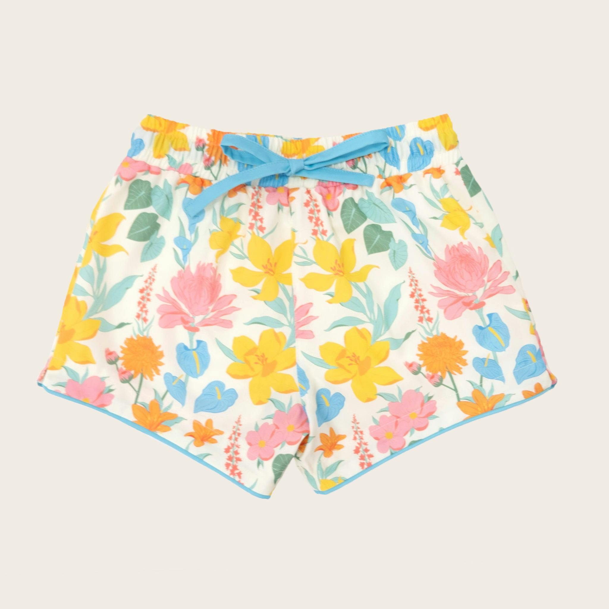 Coney Island Floral Swim Shorts
