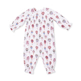 Hot Air Balloon - Smocked Long Sleeve Romper