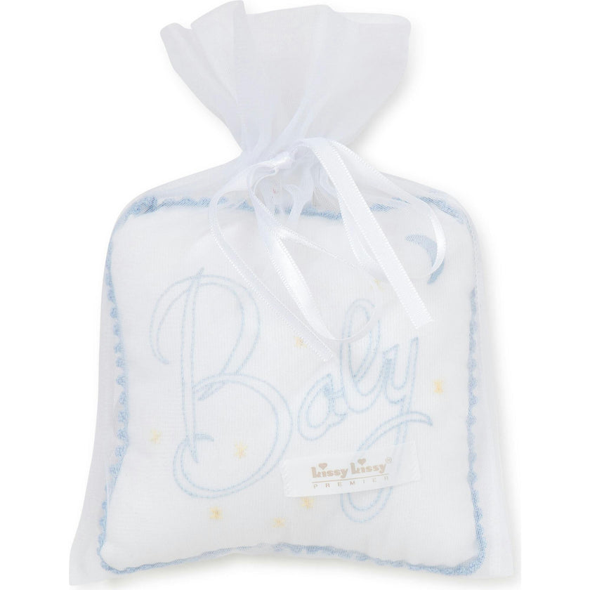 Boys Christening Musical Pillow