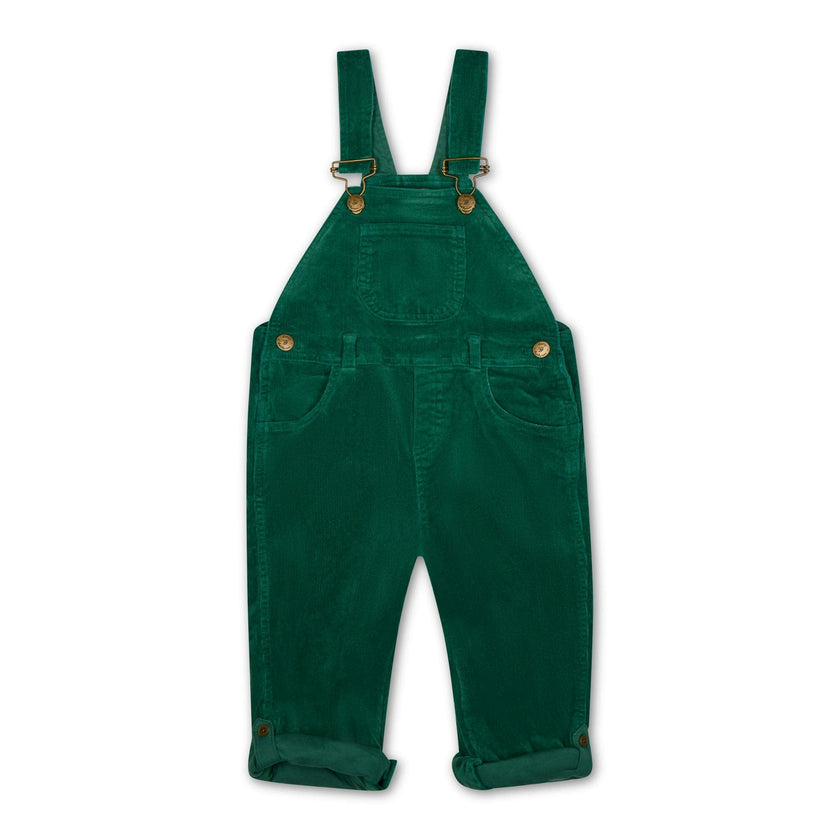 Moss Green Corduroy Overalls