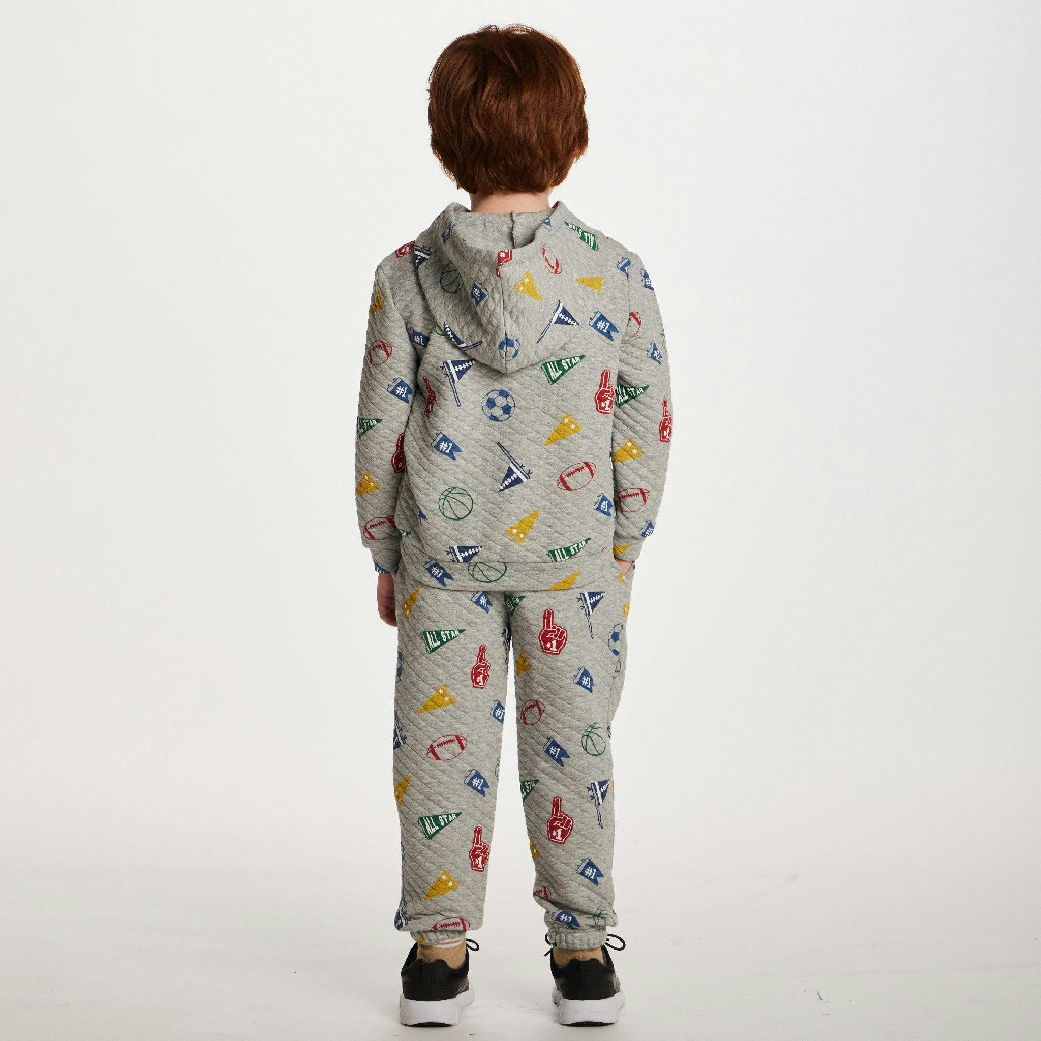 Kids Hooded Lounge Set