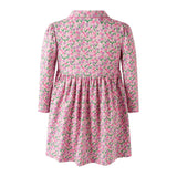 Pink Daisy Jersey Dress