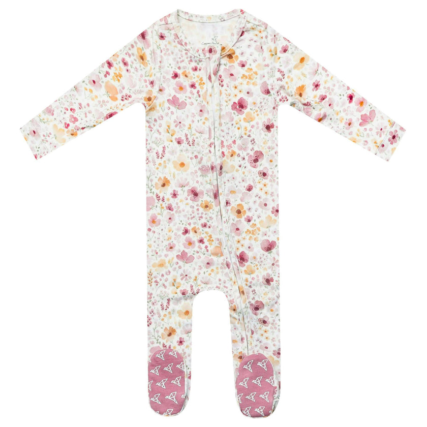 Zip-Up Footie Pajama - Diana