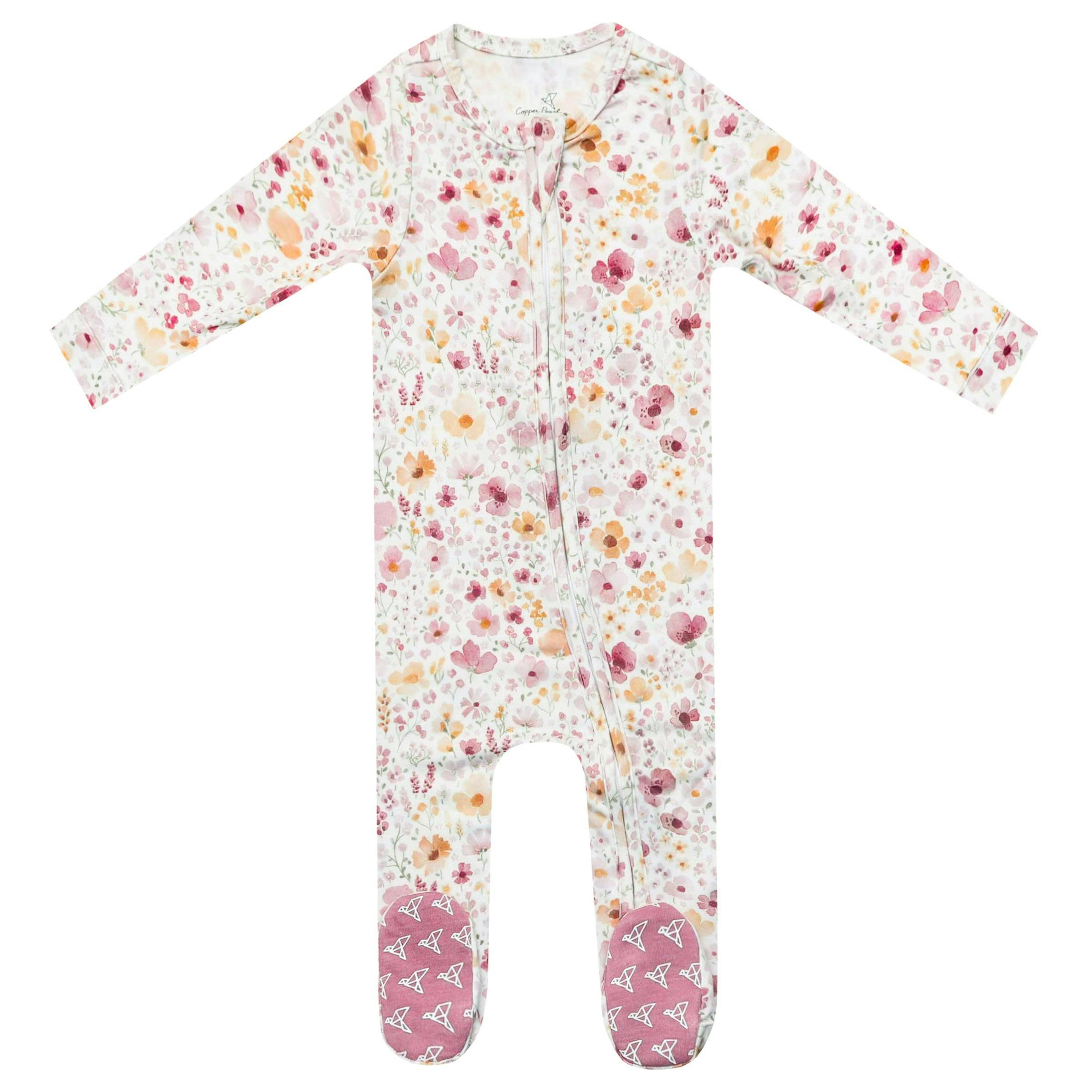 Zip-Up Footie Pajama - Diana