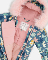 One-Piece Baby Play Snowsuit Designed for Car Seat