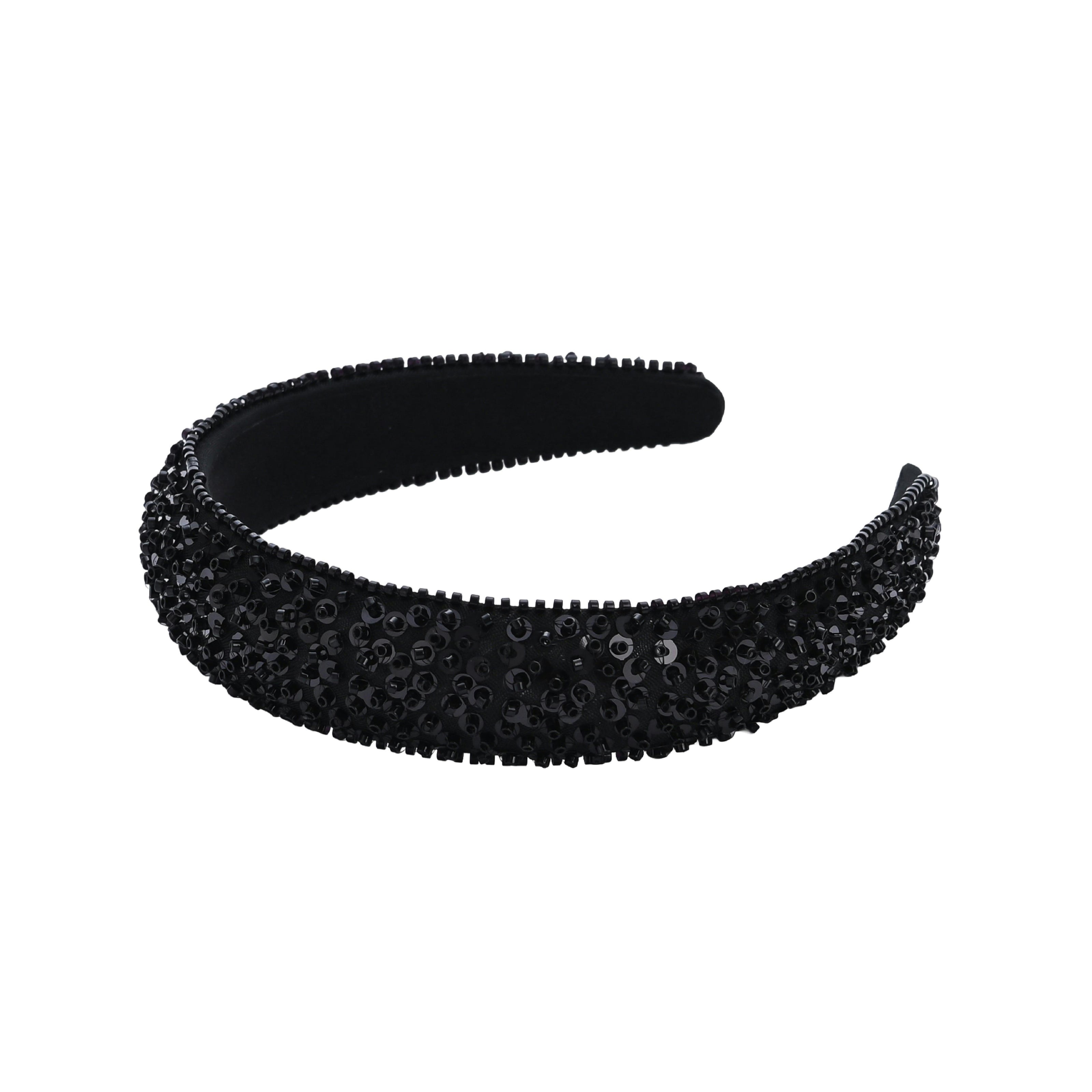 Sparkling Sequined Padded Headband