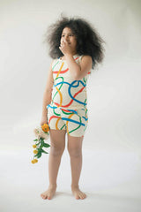 Tank Set in Wavy Lines