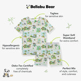 Minecraft Overworld Dreams Kids Pajama Short Set