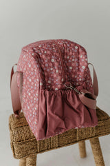 Overnight Bag in Tiny Petals