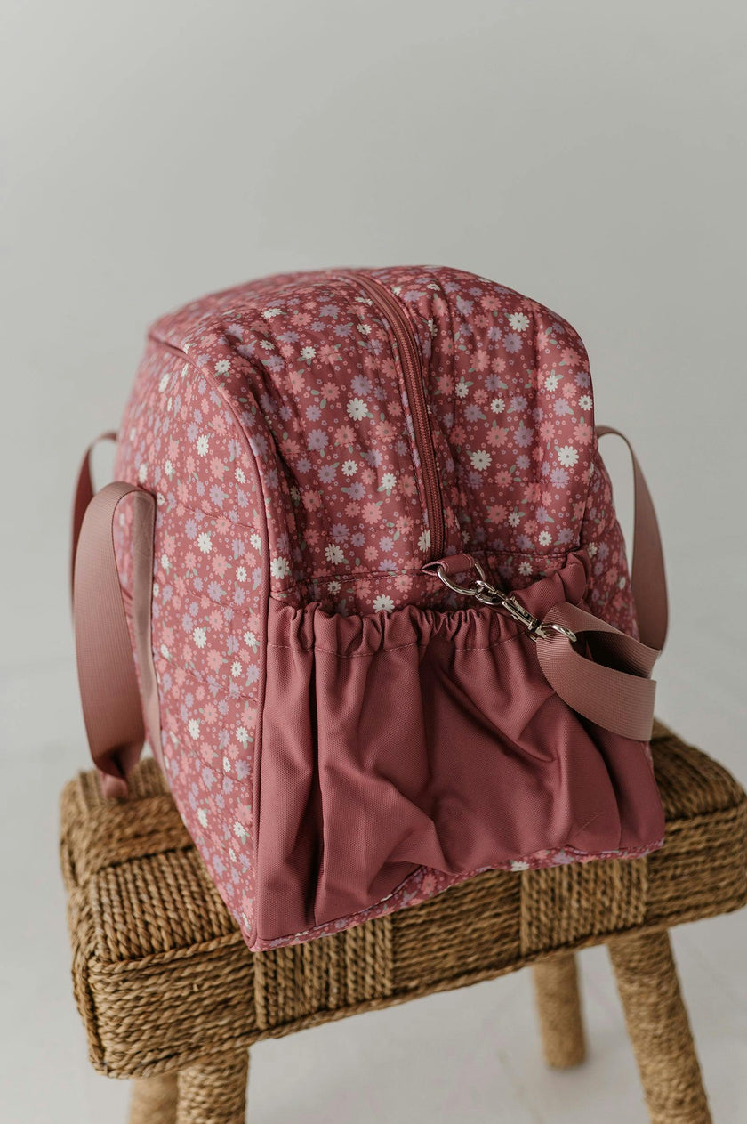 Overnight Bag in Tiny Petals