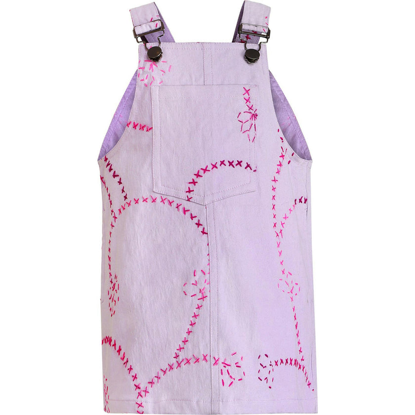 Lavender Color Jardin Denim Jumper