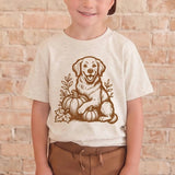 Golden Retriever Harvest Short Sleeve T-Shirt
