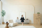 Leni dress (black/ivory)