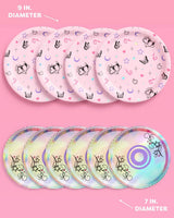 Y2K Plates - 32 paper plates
