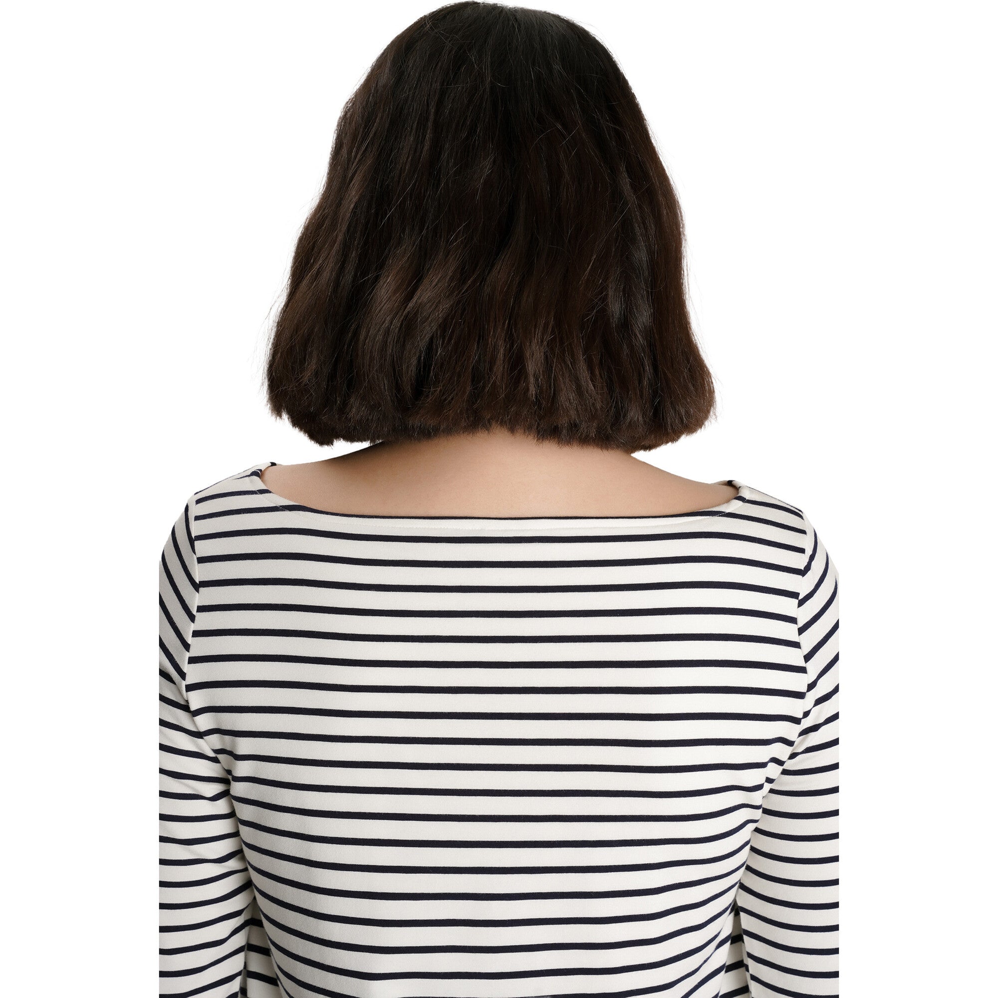 Nicolette Boat Neck Long Sleeve Nursing Tee