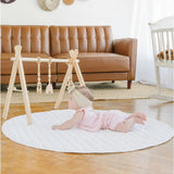 Linen Round Play Mat
