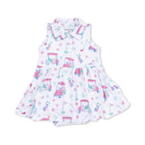 Golf Carts and Flowers - Polo Tennis Dress