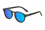 Polarized Keyhole Sunglasses: Jet Black