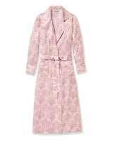Women's Silk Robe in Blush Tide
