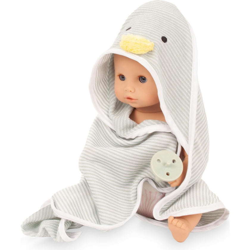 Gotz Sleepy Aquini Girl Little Duck Set 13.0" Soft Bath Doll Set