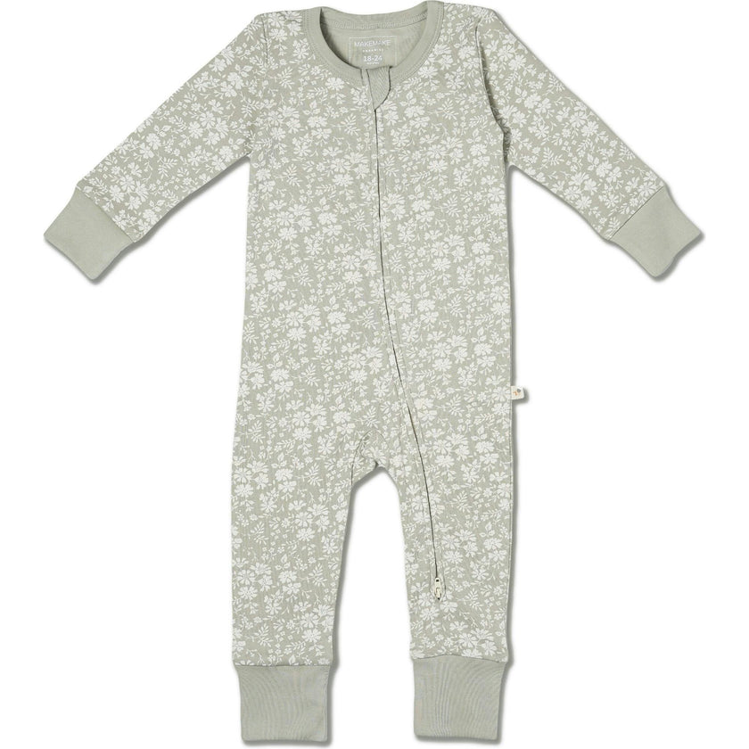 Organic 2-Way Zip Romper