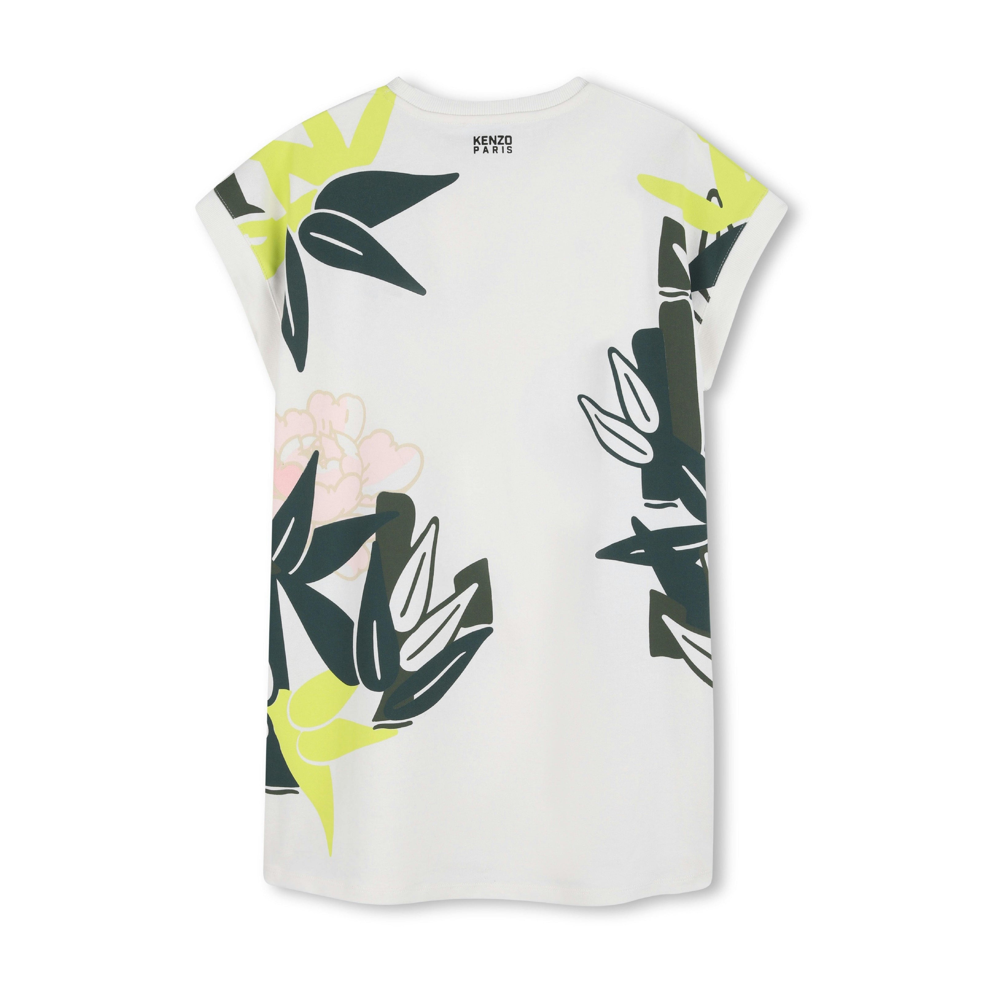 Off White Kenzo Graphic Dress