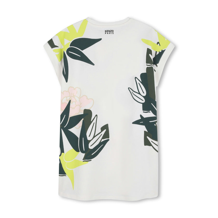 Off White Kenzo Graphic Dress
