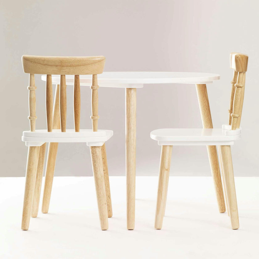 Children's Wooden Table & Chairs
