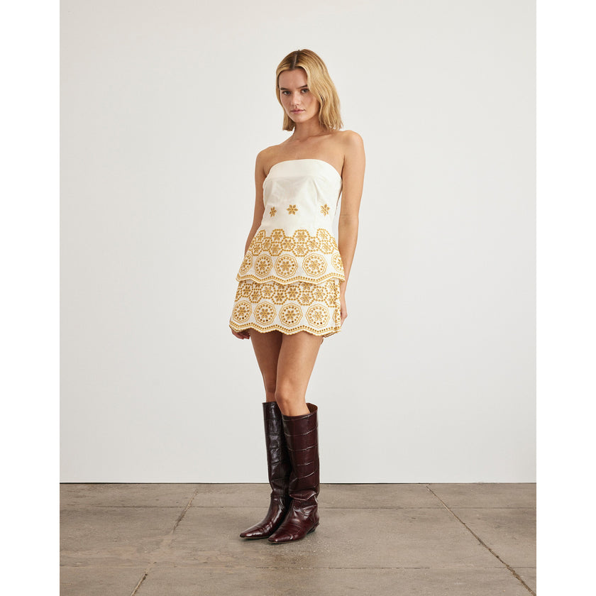 Leah Top, Cream