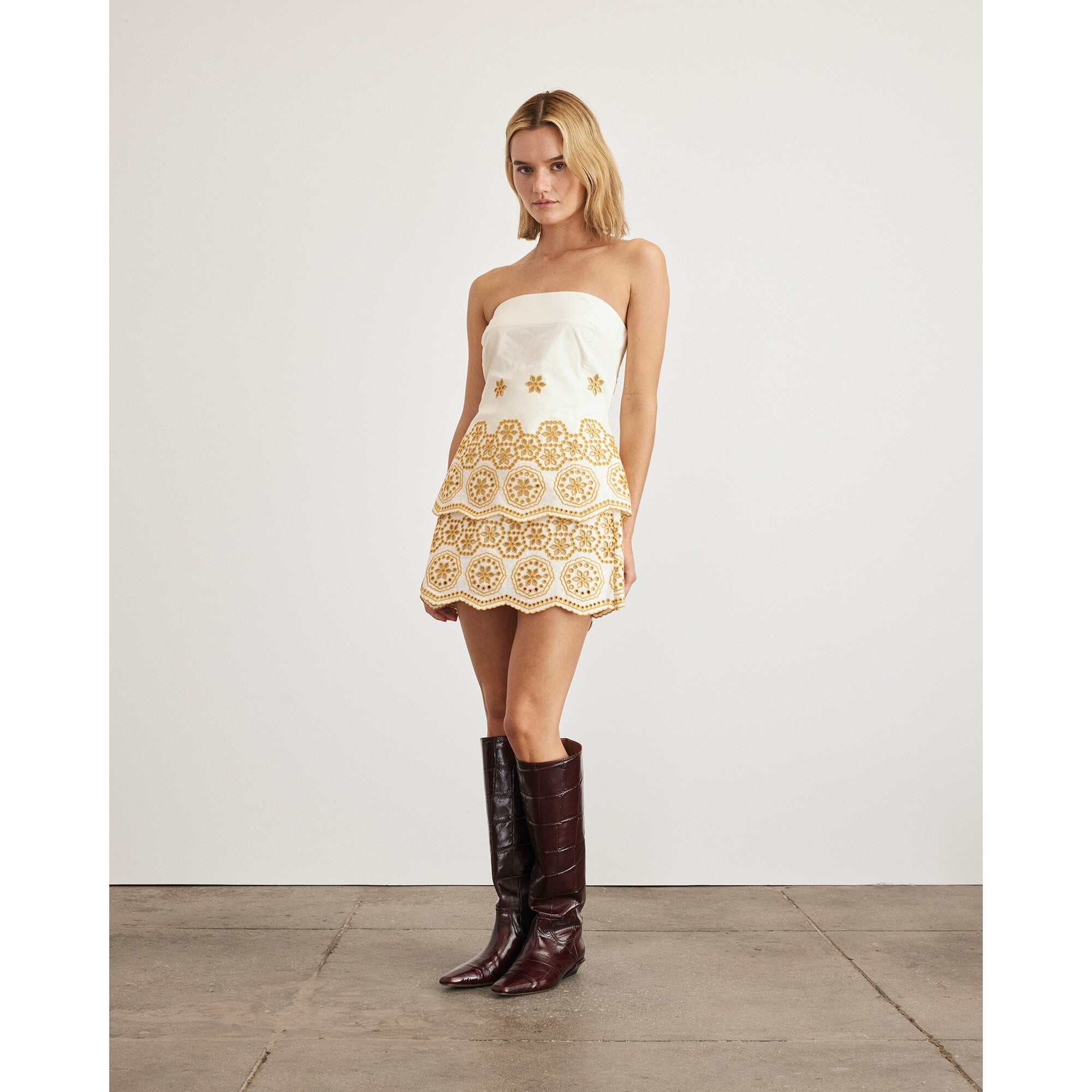Leah Top, Cream