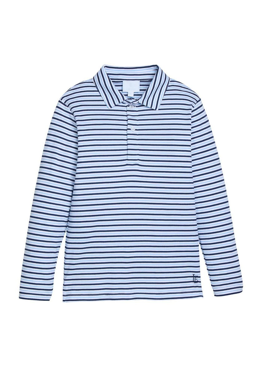 Long Sleeve Polo - Winslow Stripe