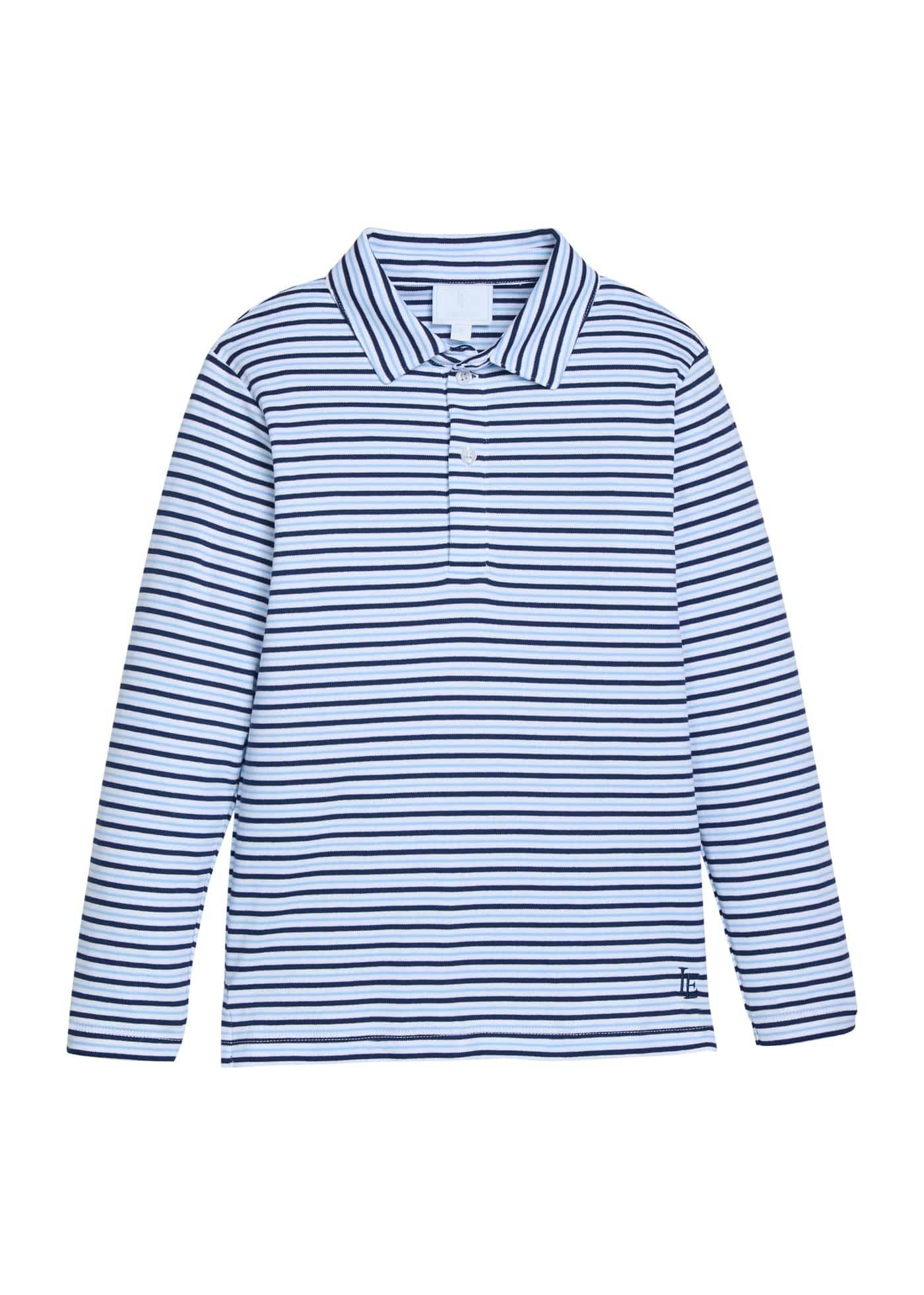 Long Sleeve Polo - Winslow Stripe