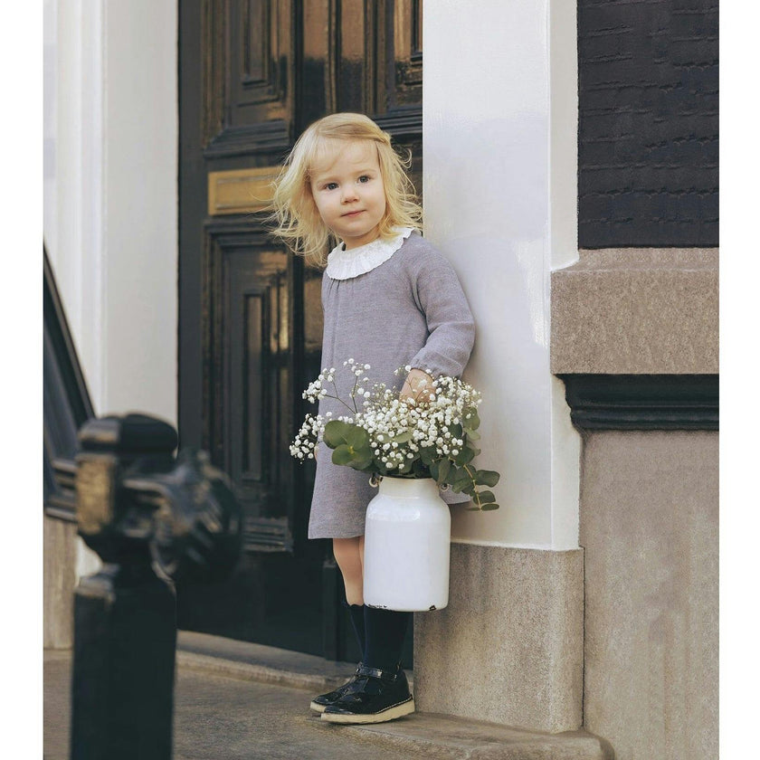 Ruffled Collar Baby Dress