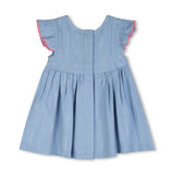 Light Blue Baby Dress with Bow