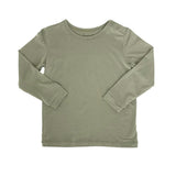 Solid Long Sleeve Pajamas