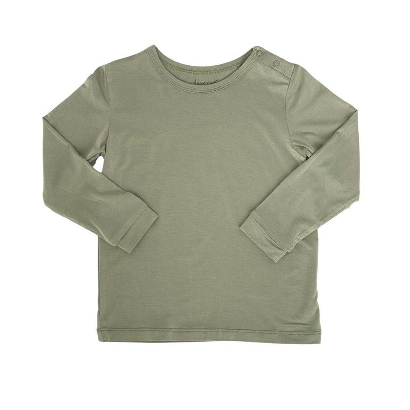 Solid Long Sleeve Pajamas