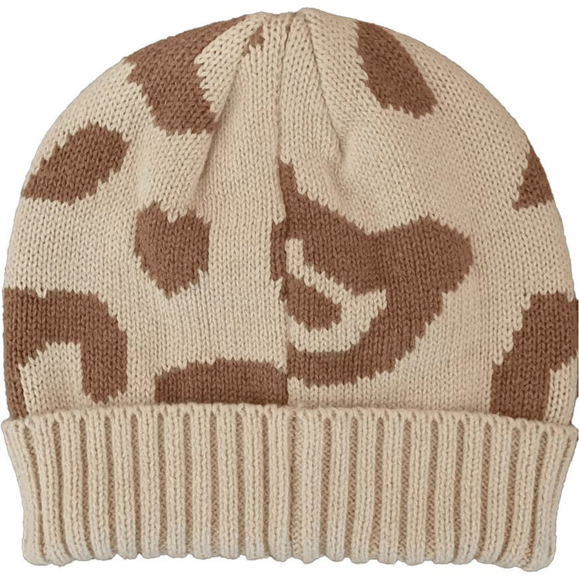Ollie Jacquard Beanie Hat