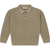 Pullover Knit Polo Sweater
