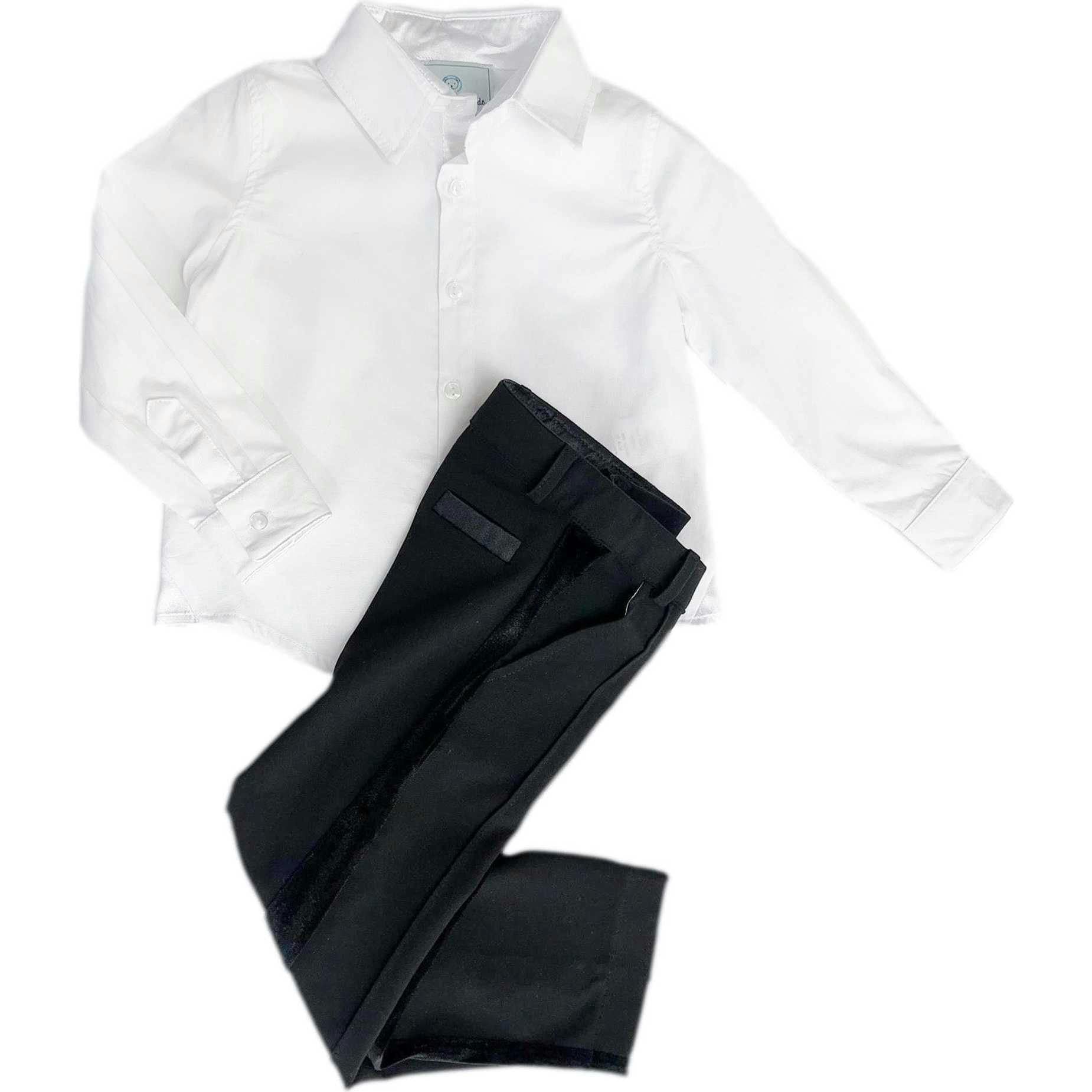 Tuxedo Shirt and Pants Set
