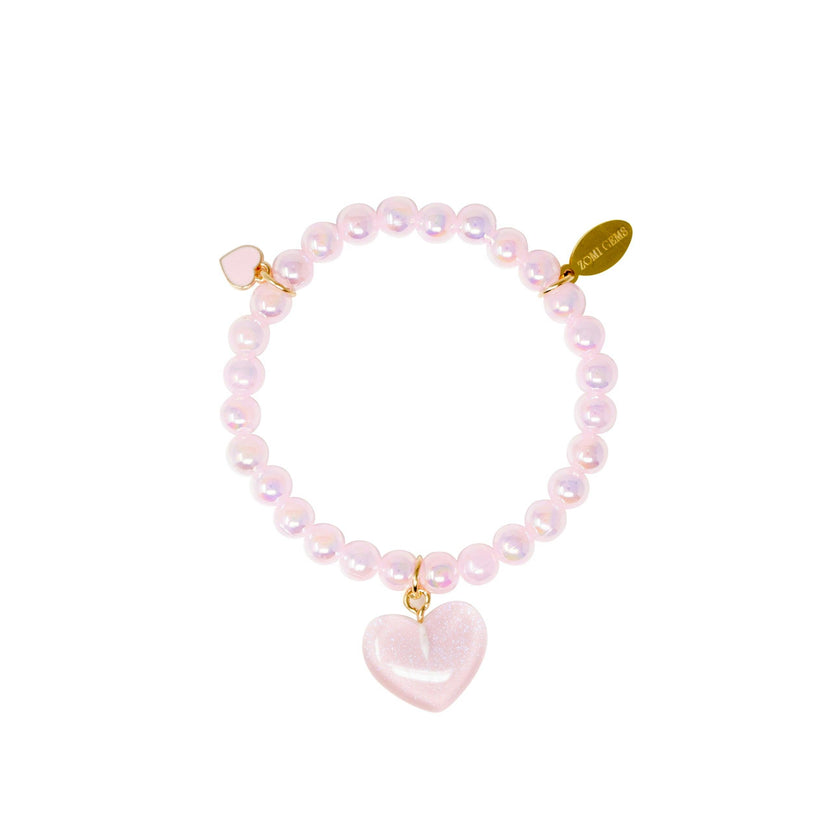 Heart Bead Bracelet