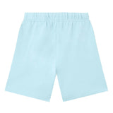 Baby Blue Brushed Logo Sweatshorts