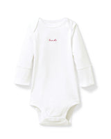 Baby's Pima Long Sleeve Onesie Set in French Lessons Pink