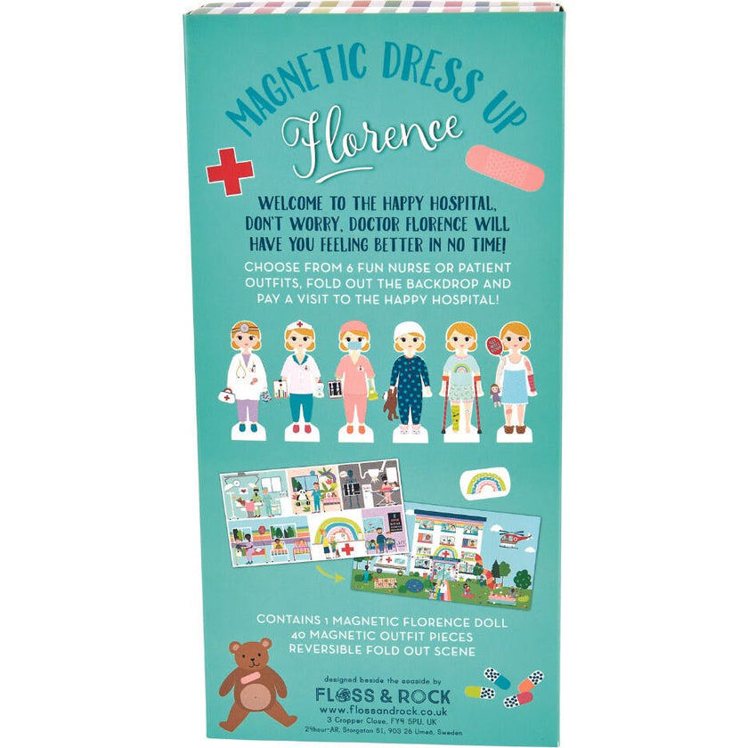 Magnetic Dress Up Doll - Florence