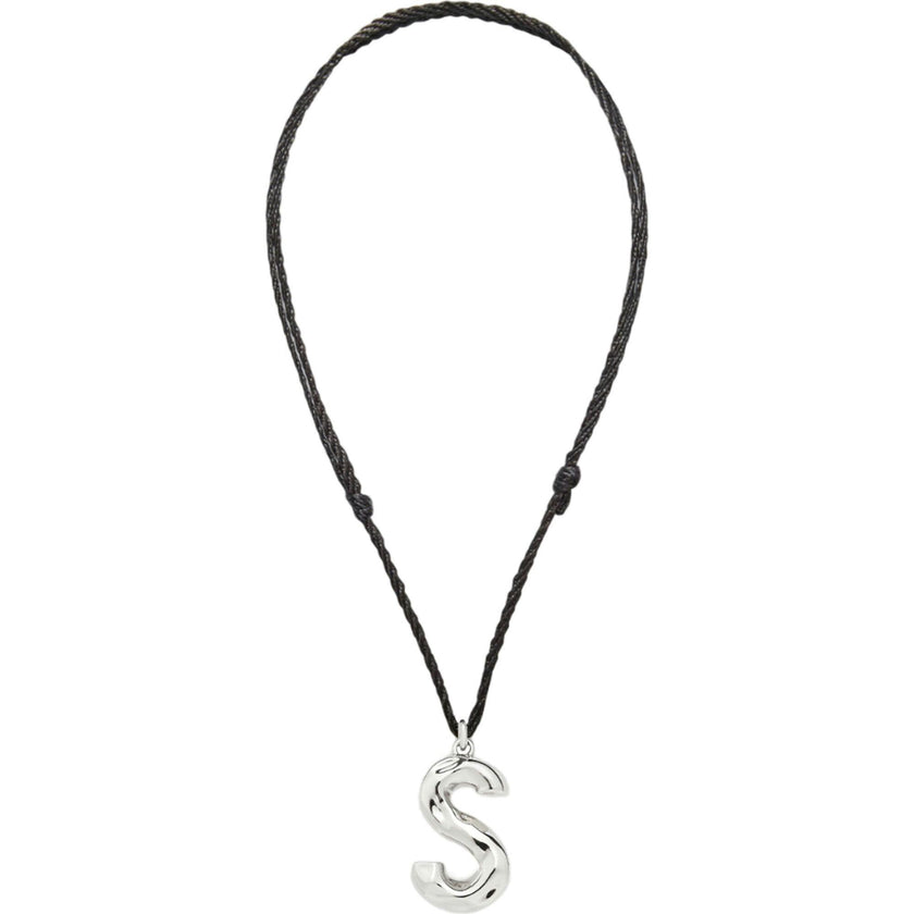 Grande Monogram Necklace in Silver