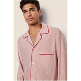 William Printed TENCEL Modal PJ Set, Red