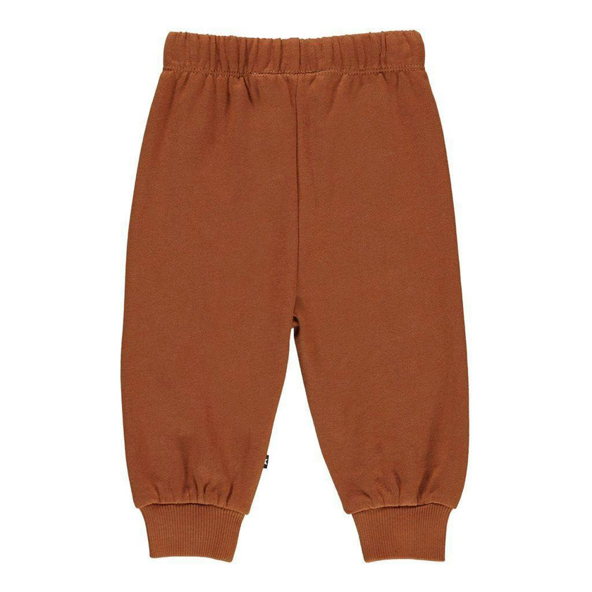 Brown Simeon Cotton Sweatpants
