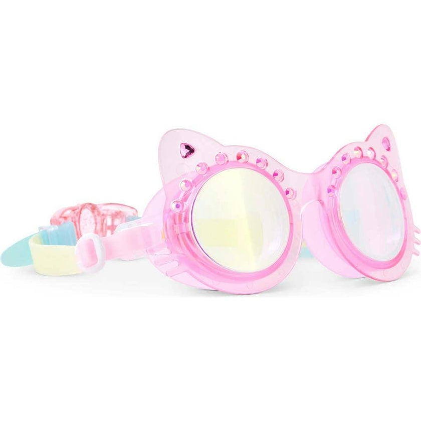 Frosted Feline Kids’ Swim Goggles